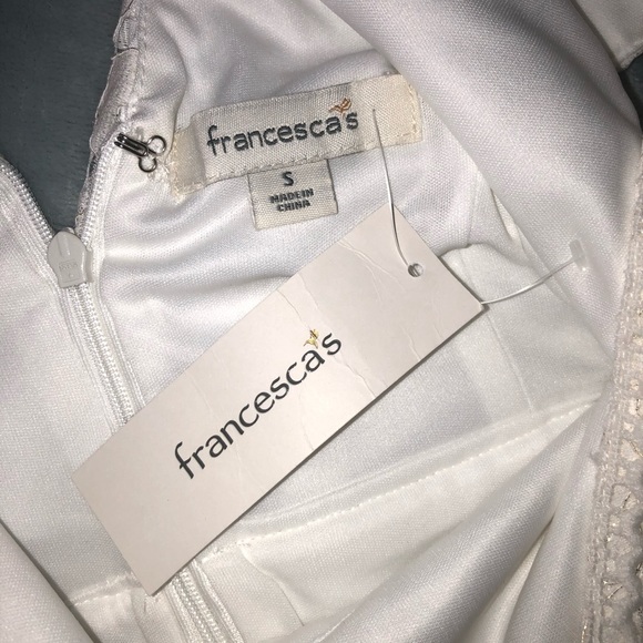 BRAND NEW White Lace Dress - Francesca’s - Picture 5 of 5